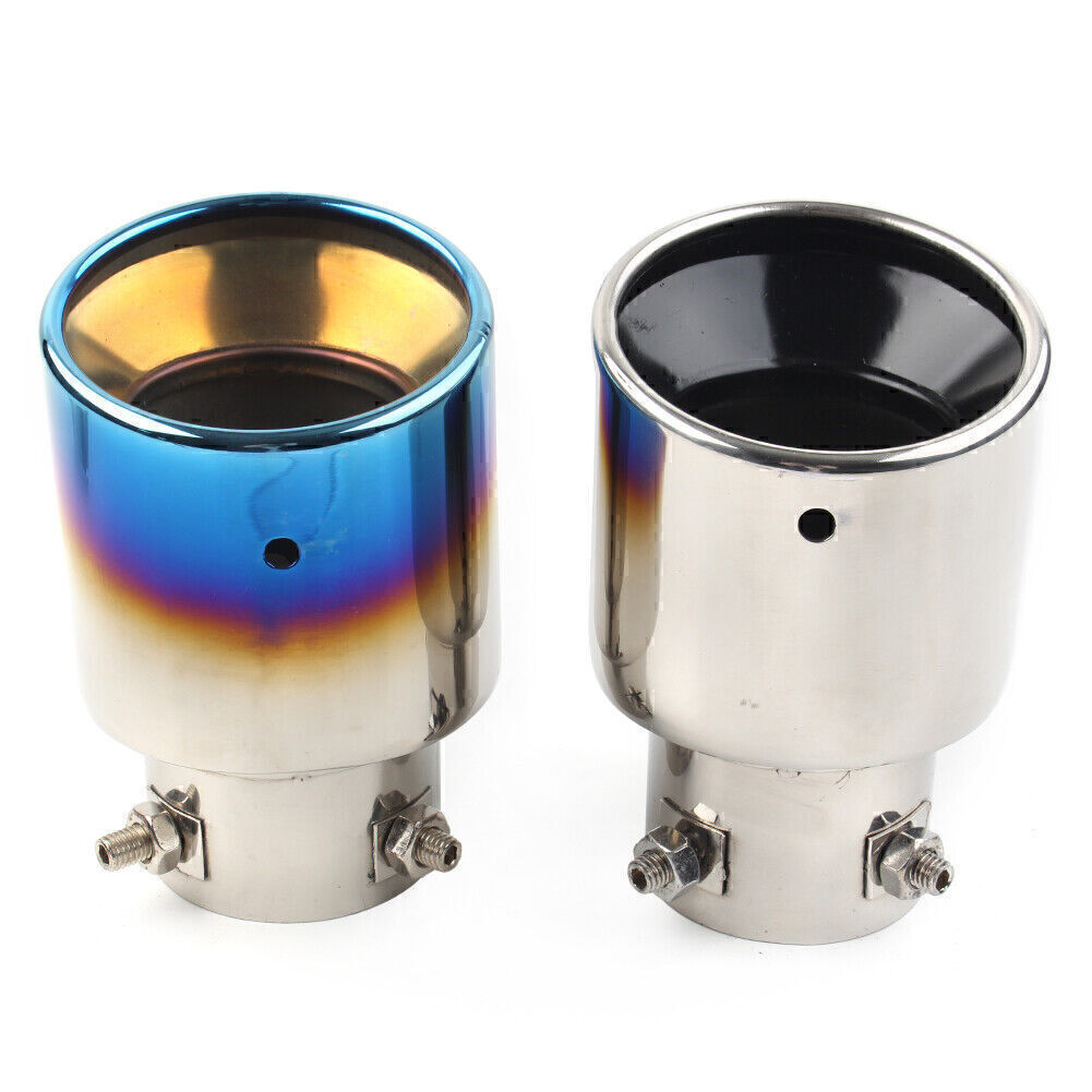 Car Stainless Steel Rear Exhaust Pipe Tail Muffler Tip for Mazda 3 2010-2013 Q