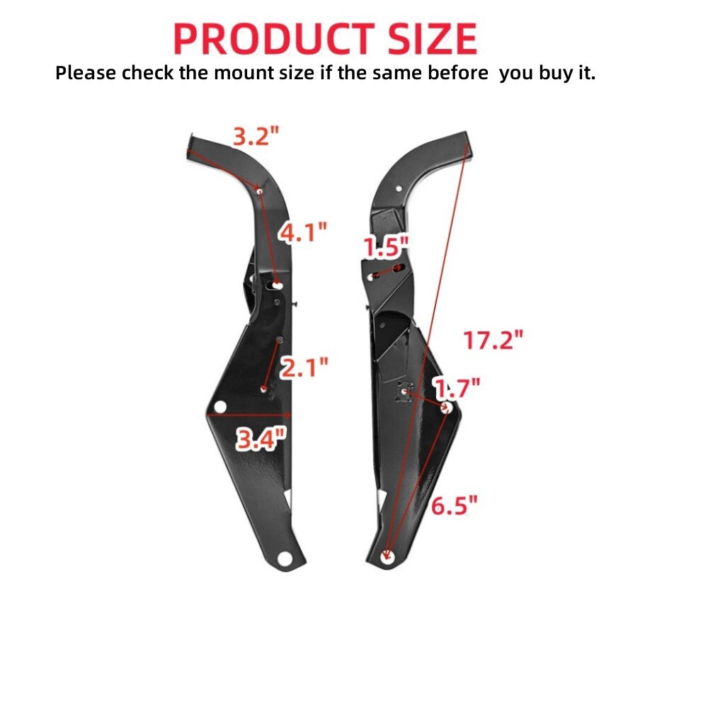 The inner batwing rectifier support bracket is suitable for Harley Electra Glide FLHT 1996 - 2013 - n