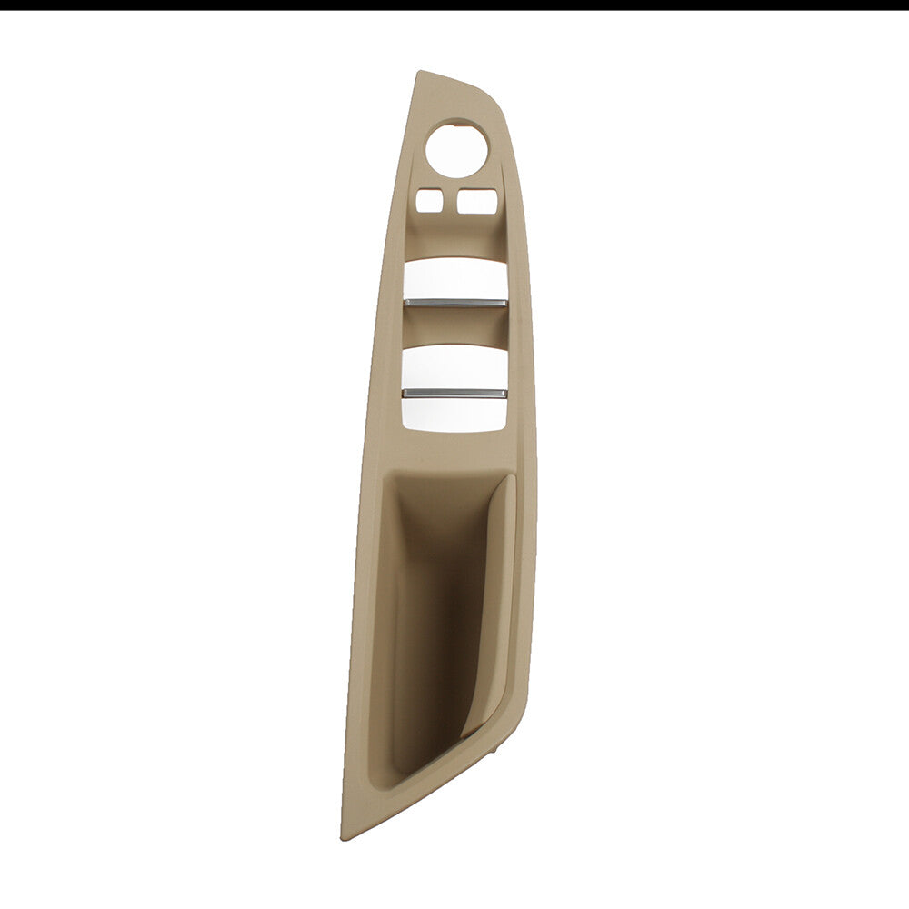 Left Door Panel Handle Pull Trim Cover Beige Fits For 5 Series F10 F11 2010-2016 Q