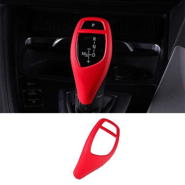 ABS Red Fit for BMW 3 4 Series GT 2013-2019 Gear Shift Knob Trim Central Console