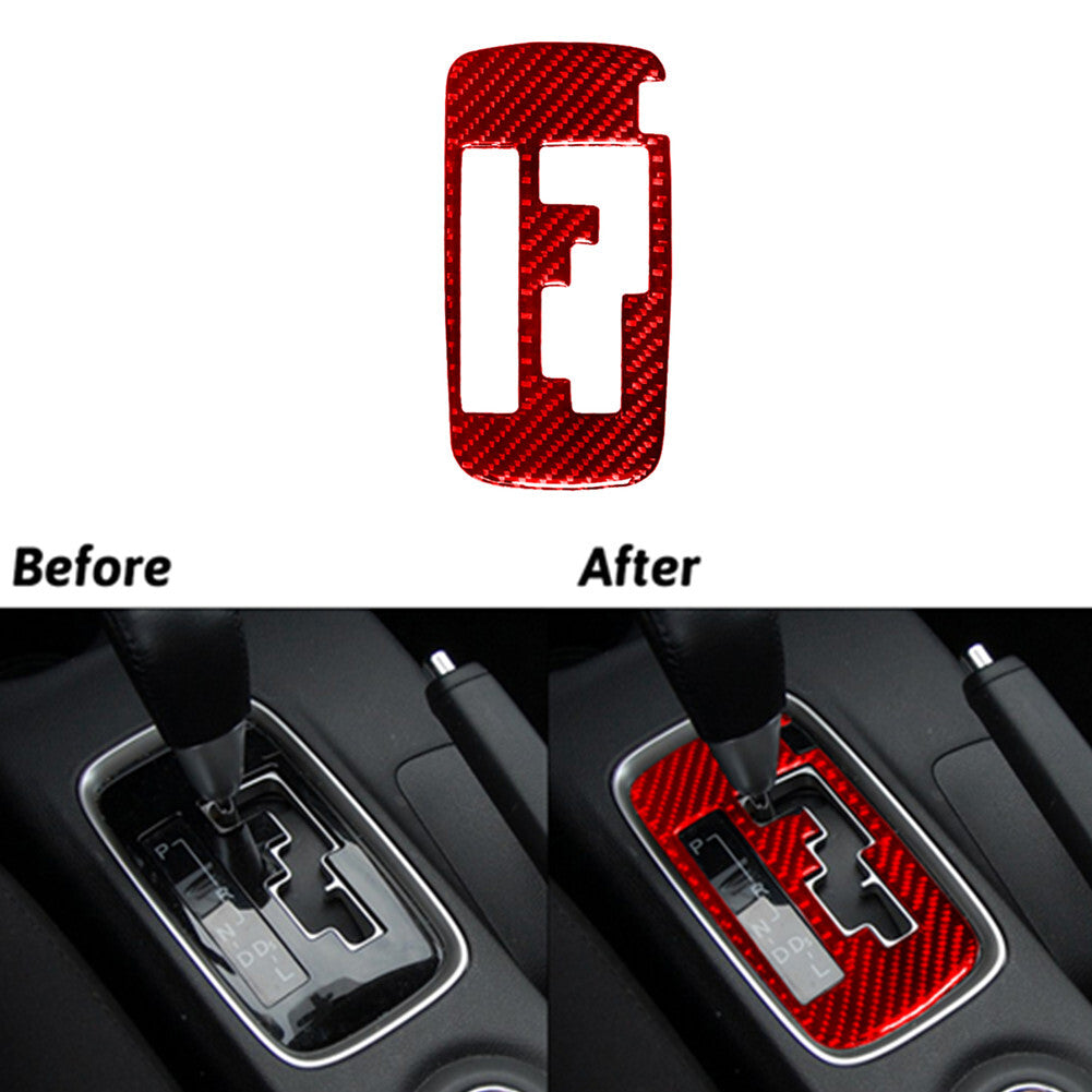 4x for Camry 2012-2014 Carbon Fiber Interior Door Panel Cover Trim Strip v