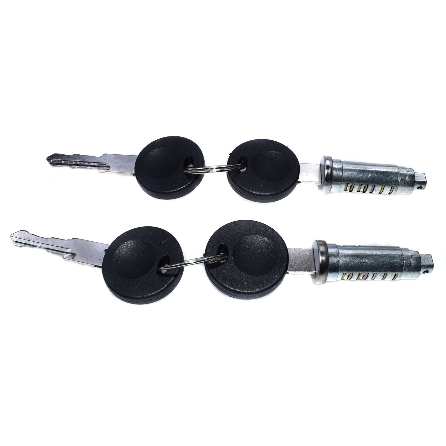 Set of 2 door lock cylinder barrel and key for for VW EuroVan TRANSPORTER MK4 T4- v