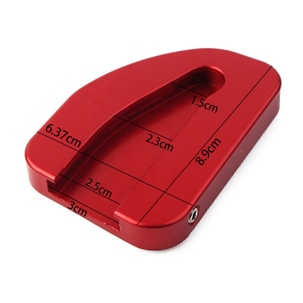 Foot Side Stand Enlarger Plate Kickstand Pad for Honda GoldWing GL1800 2010-2017 Q