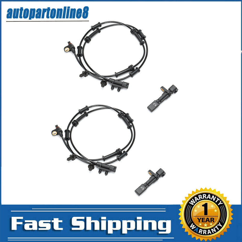 4-piece front ABS wheel speed sensor for Jeep for Wrangler 2007-2018 68003281AA