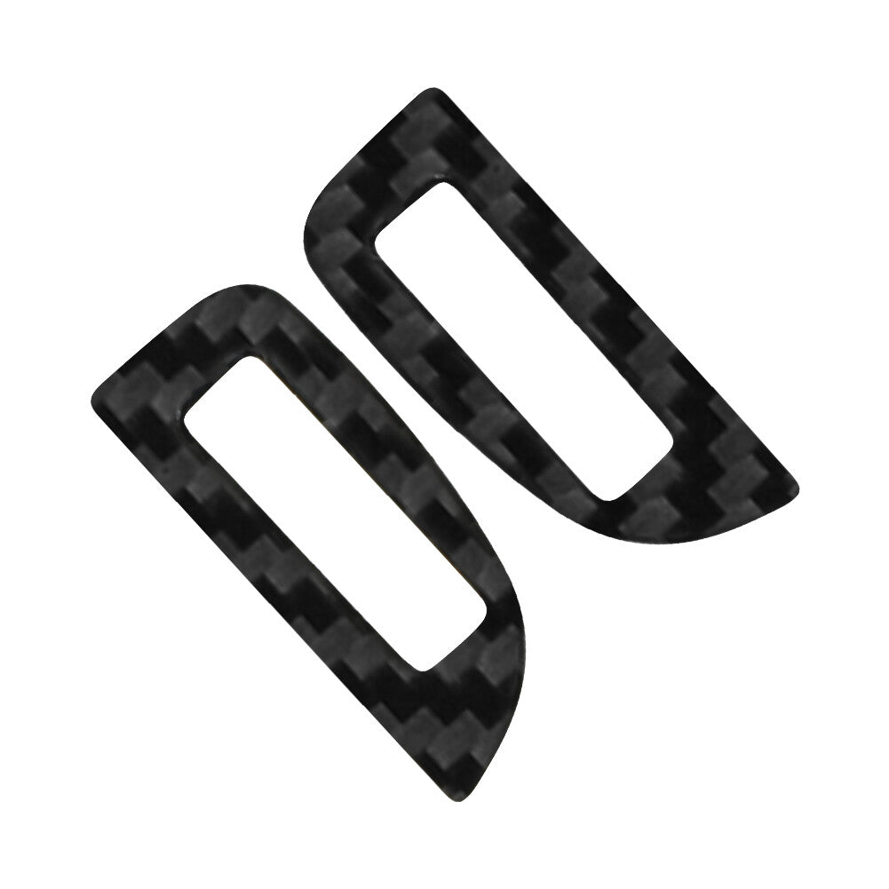 2Pcs Carbon Fiber Air Vent Adjust Button Cover Trim for Ford Explorer 2020-2023