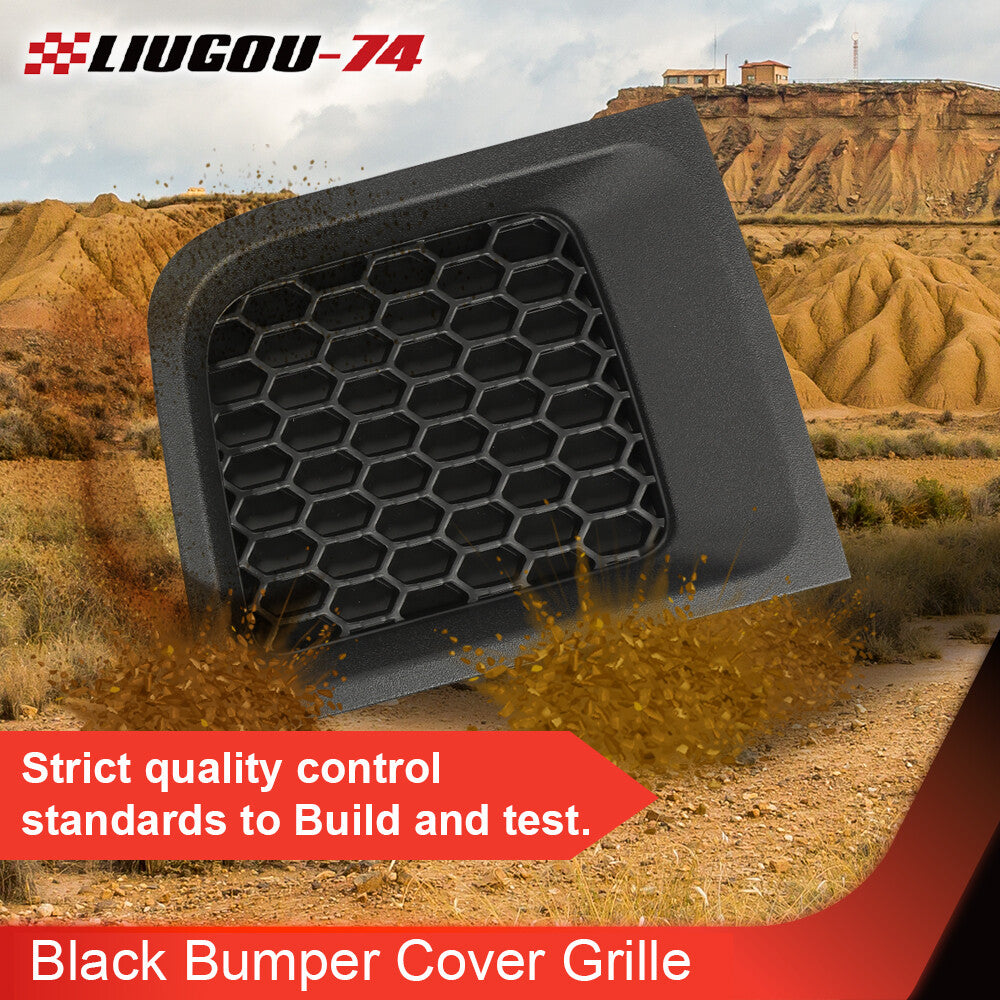 1 pair of front left+right bumper cover grille is suitable for 2015-2017 for Jeep Renegade- v