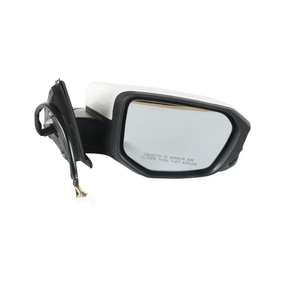 Side Mirror for Honda for Civic 2016-2021 White Right/Passenger W/ Camera HO1327107