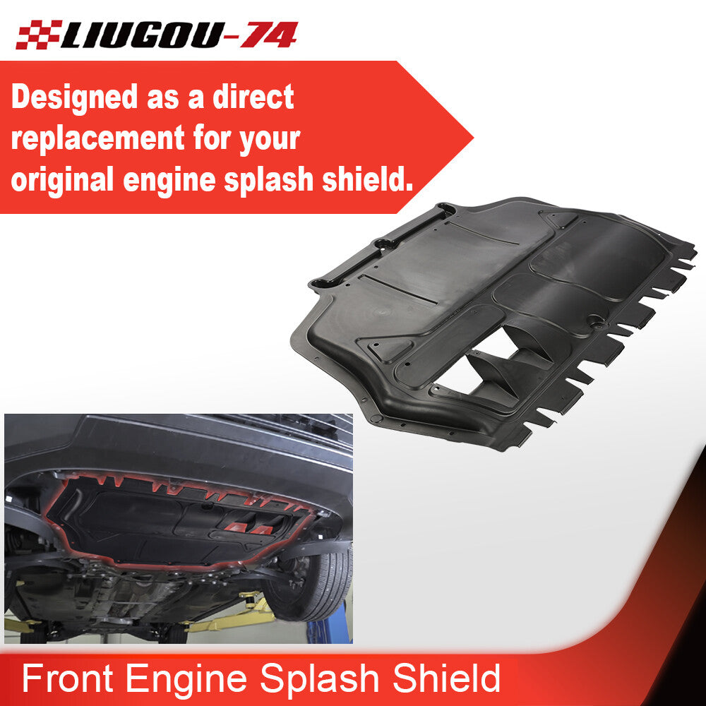 Front under-engine splash guard for 2012-2015 for VW for Passat Q