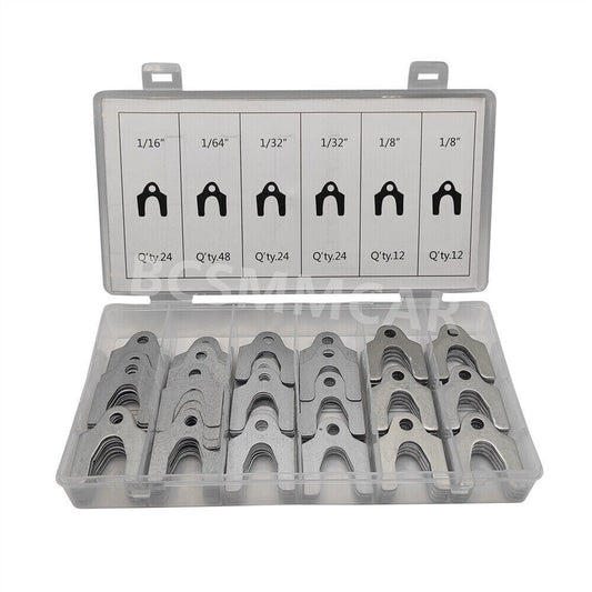 Auto Body Fender Alignment Shims For Car Caster Toe Front Wheels W/Storage Box
