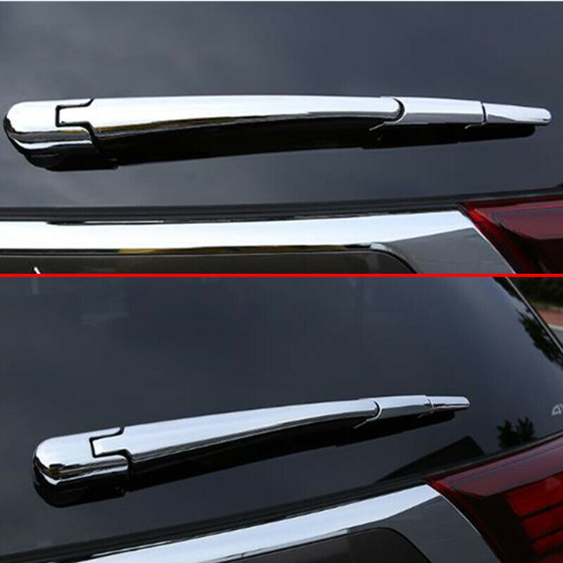 Chrome Rear Window Wiper Arm Blade Cover Trim for Mitsubishi Outlander 2013-2021