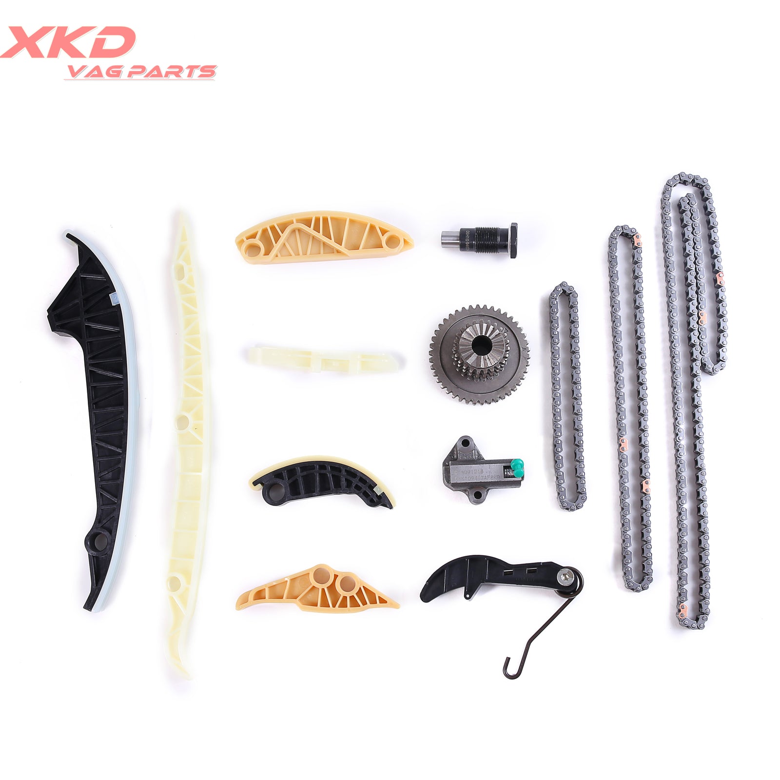 2.0T 13* Timing Chain Tensioner Kit for VW for Golf for Audi A3 for A4 Q3 Q5 Q7 CJE CNC Q