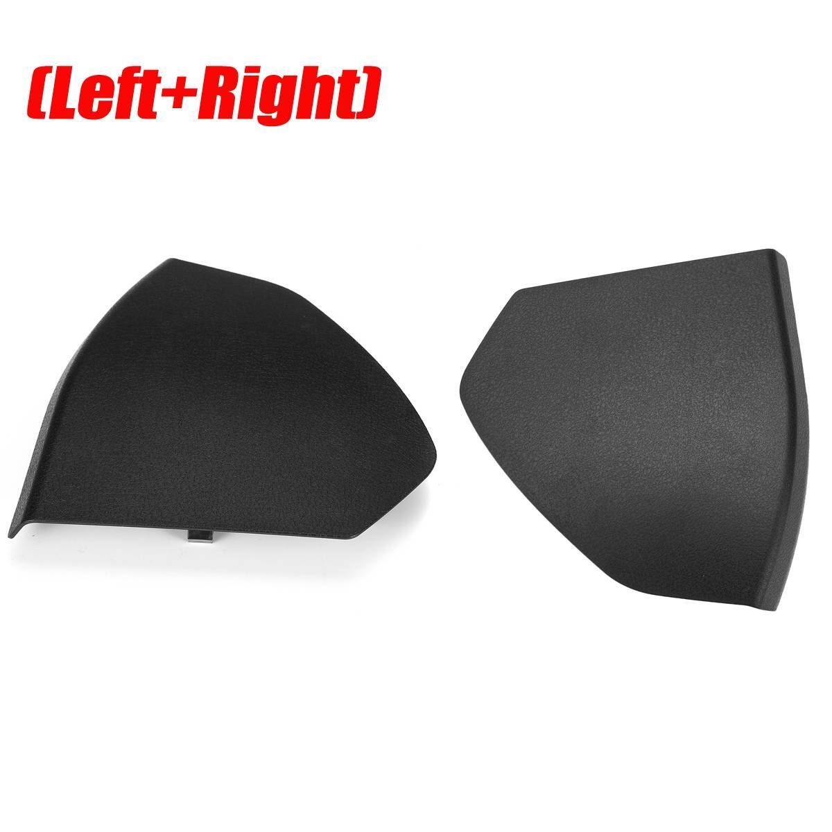 Two front door hood covers for Mercedes-Benz E-Class W211 E63 2003-2009 Black L+R