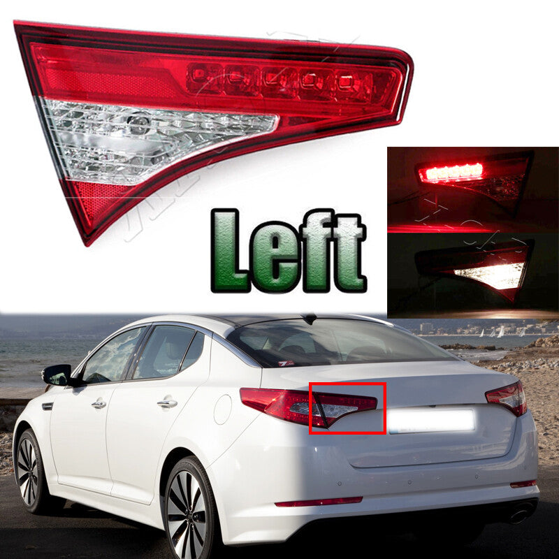Left for kia k5 Optima 2011-2013 Inside Rear Tail Light Brake Lamp LED v