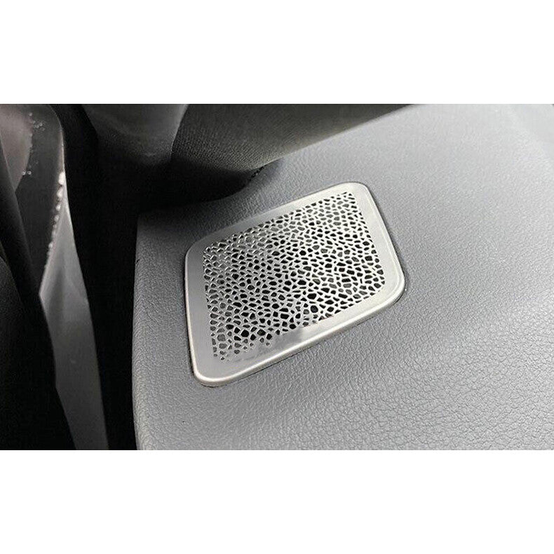 for Lexus NX 250 350 450h 2022-2024 Silver Dashboard LR Air Outlet Vent Trim 2x