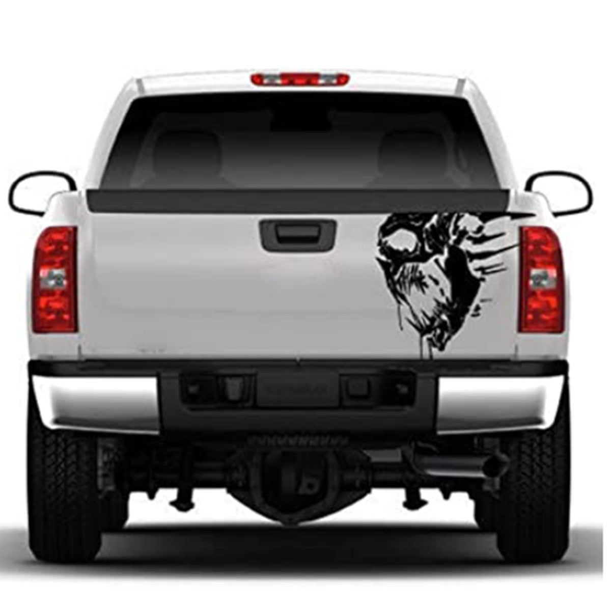 Truck Pickup Car Skull Stickers Trunk Tailgate Decals Vinyl Graphic Decoration