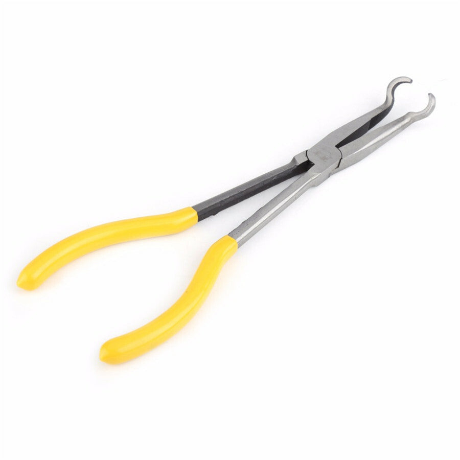 Car Spark Plug Pliers 280mm Cable Clamp Removal Tool Plier O-shape Offset Tip