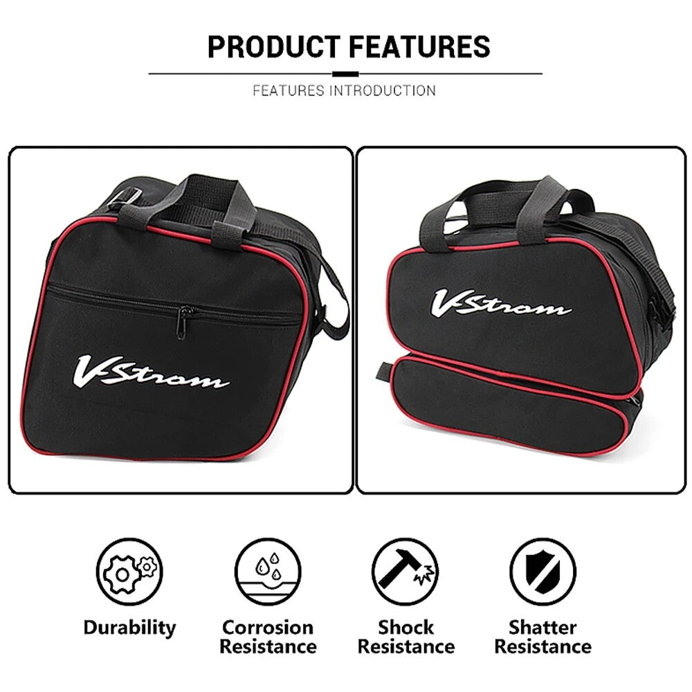for SUZUKI VSTROM DL1000 DL650 Luggage Bag Motorcycle Travel Bag Inner Trunk Bag