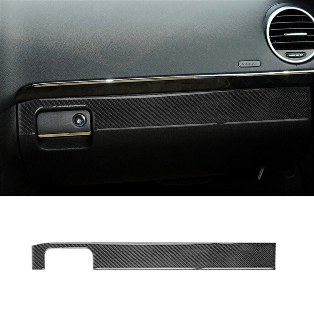 Carbon Fiber Center Control Side Decorative Trim Cover for Subaru Forester 05-08 v