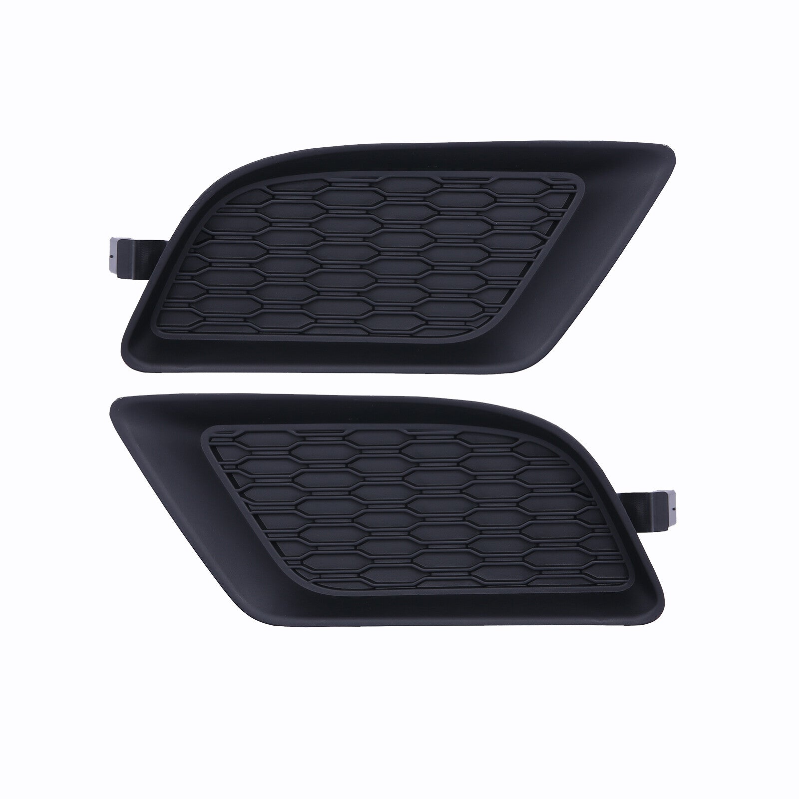 Pair of Fog Light Hole Plug Inserts for 2011-14 for Dodge Charger LH and Right Hand Fog Light Cover - v