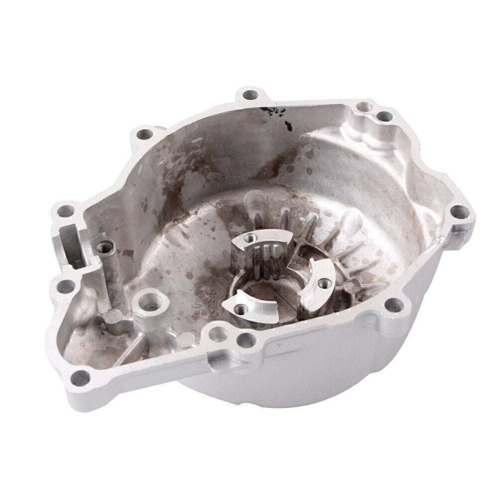 for Yamaha FZ6 2004-2010 2005 2006 2007 Silver Left Side Stator Cover Crankcase Q