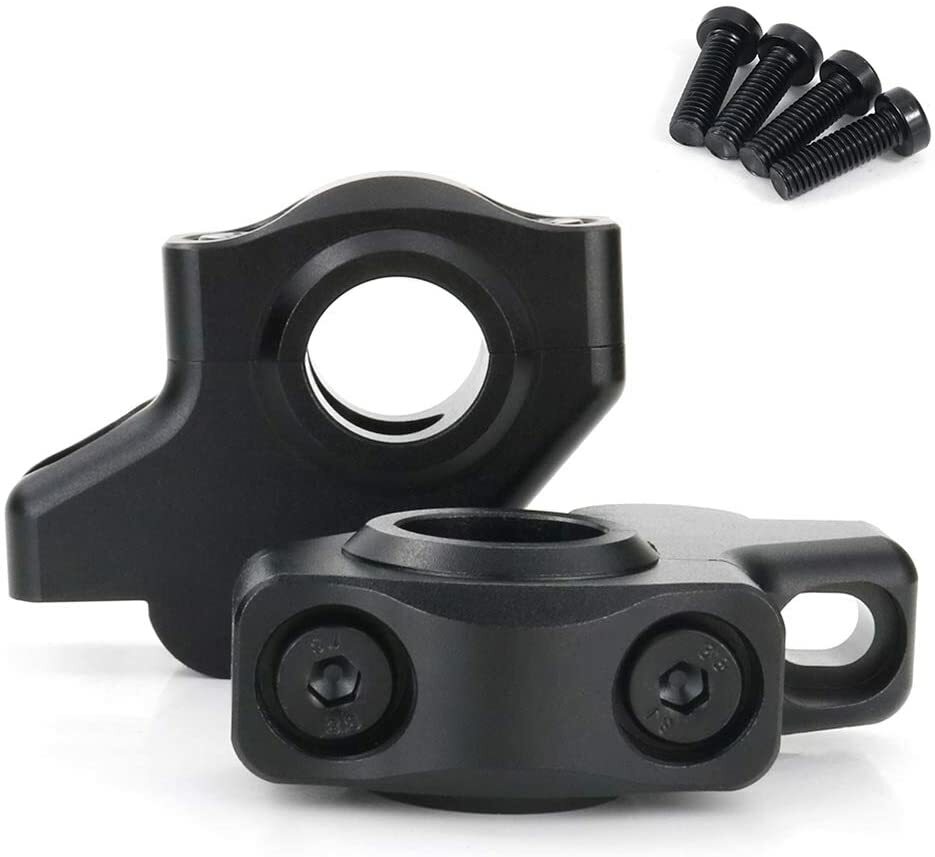 22mm 7/8 Handlebar Risers W/Clamps for Kawasaki 1000/600 ZX6R/10R