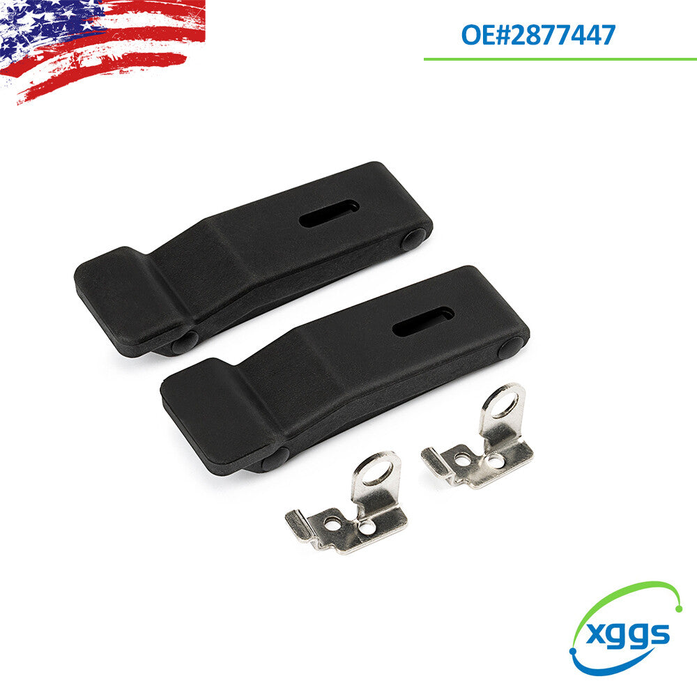 2-Piece Front Cargo Rubber Latch Kit for Polaris Sportsman 500 550 850 XP - Brand New