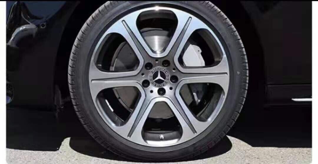 4 stickers for black Centre de Roue Moyeu wheel covers for Mercedes 65mm