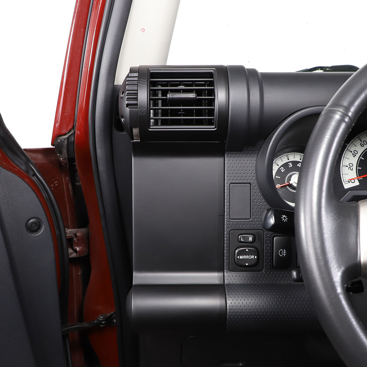 Matte black side vent socket cover trim suitable for FJ Cruiser 2007-2021 n