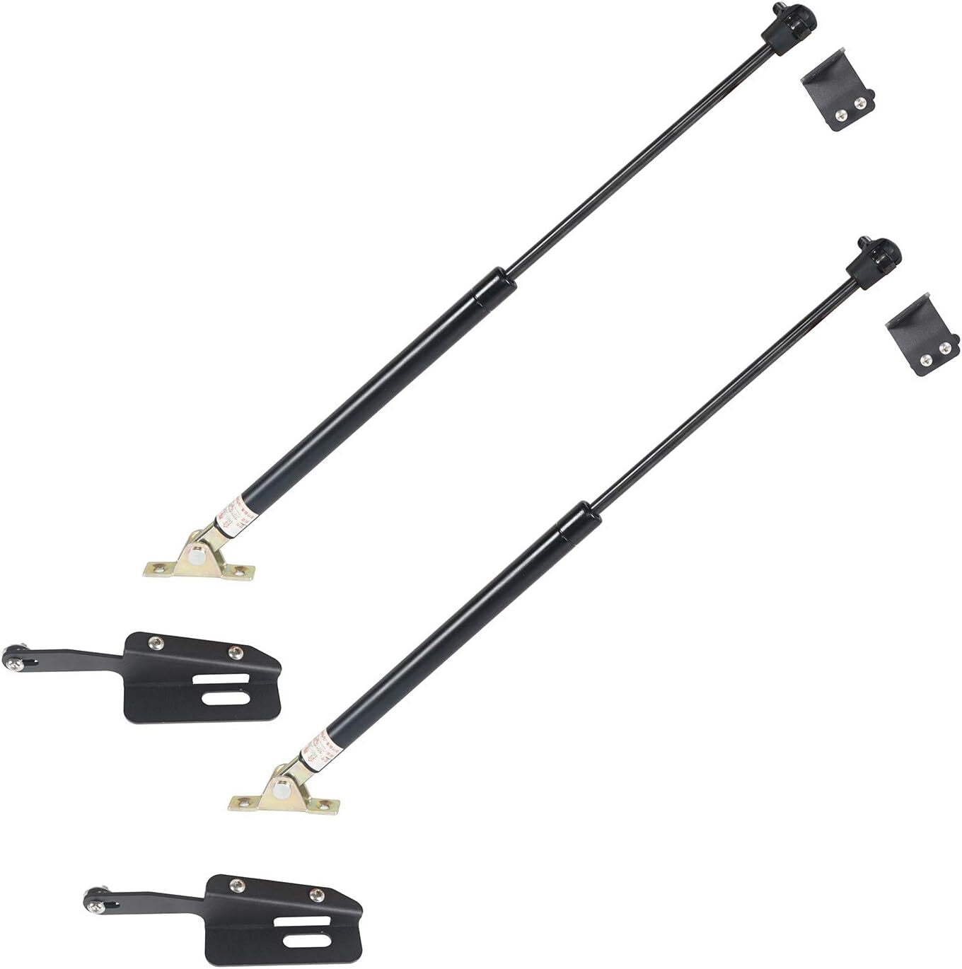 Range hood lift support column auxiliary kit for Jeep for Wrangler JK Unlimited 2011-2018