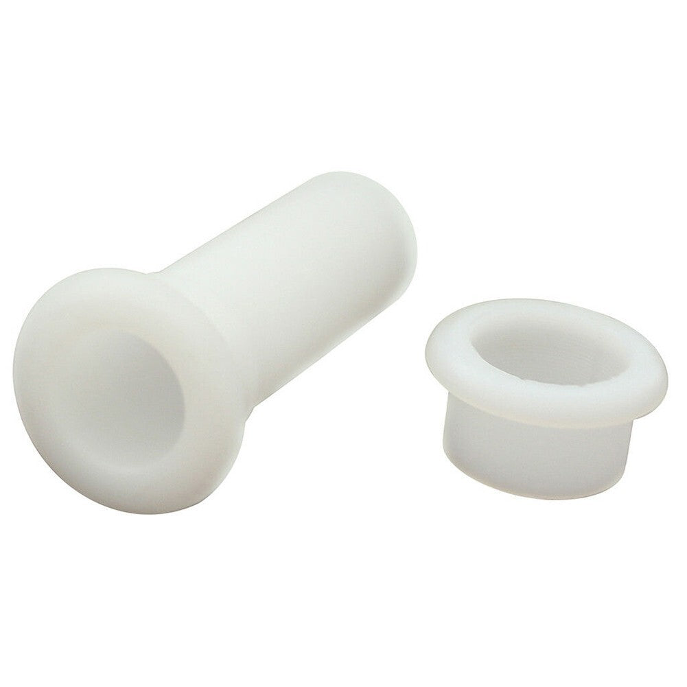 2pcs Plastic 3/4 Boat Drain Tube Thru-hull Thru Hull Fitting For Baitwell