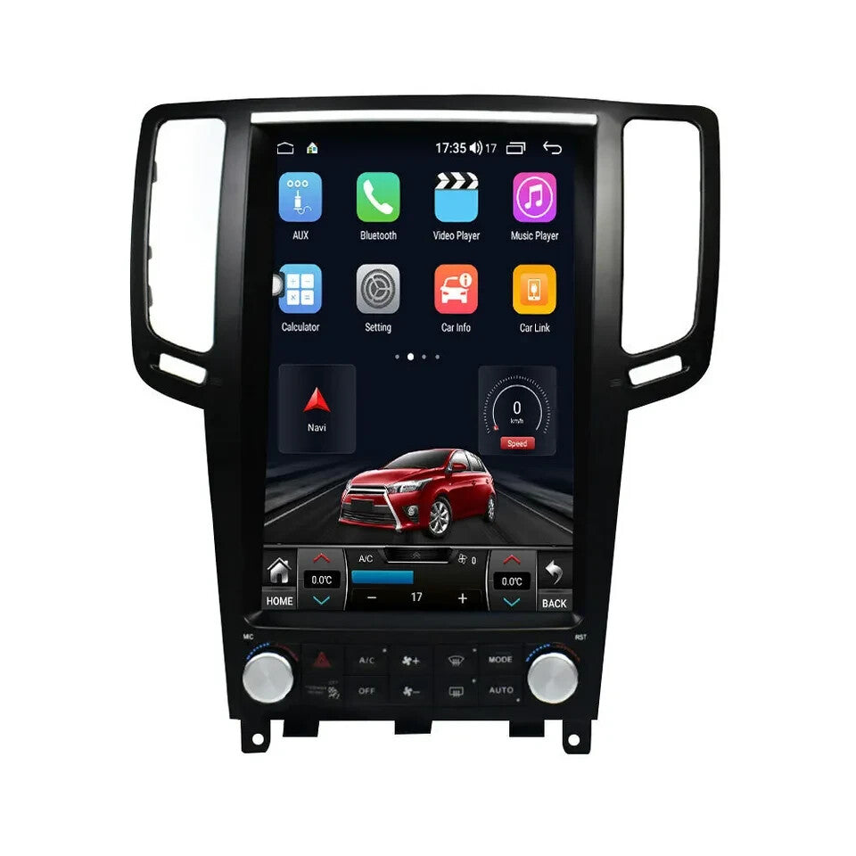 for Infiniti G35 G37 2007-15 12.1'' Android Vertical Screen Car Gps Radio n