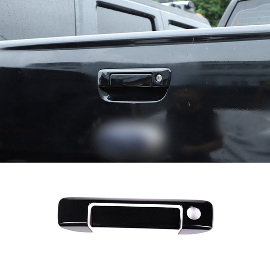 Ranger 2015-2021 Tailgate Handle Trim Protector Cover, ABS, Black, 2-Piece Set n