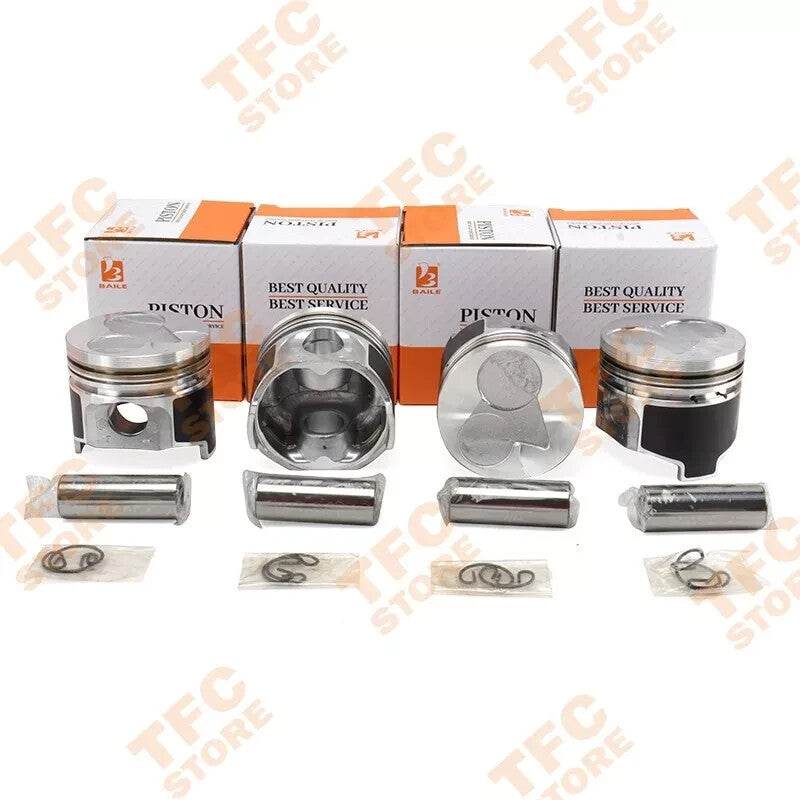 4 set STD Piston  Piston Ring 78mm for KUBOTA V1505 New