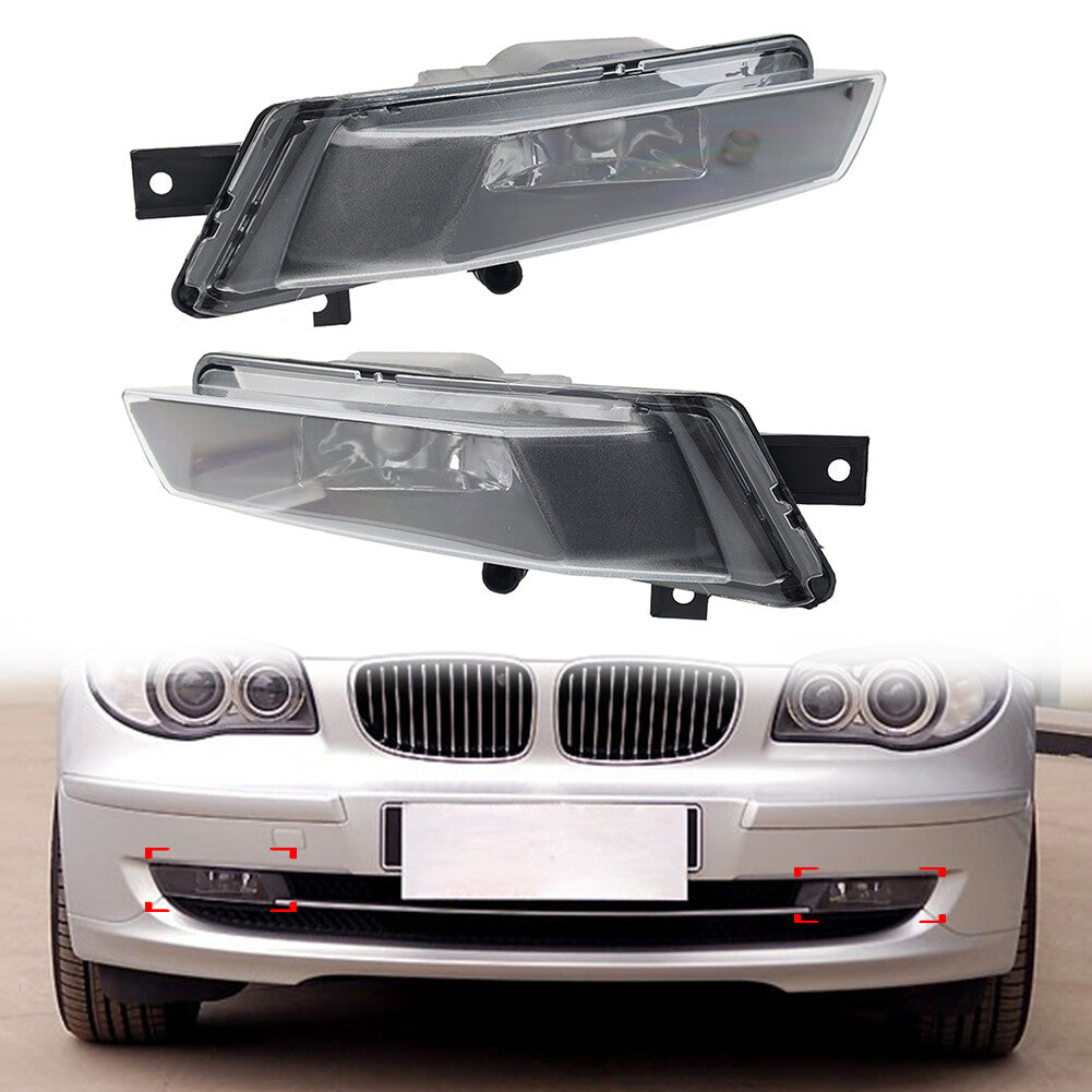 Front Bumper Fog Light Without Bulbs for BMW 1 Series E81 E87 2007-2012