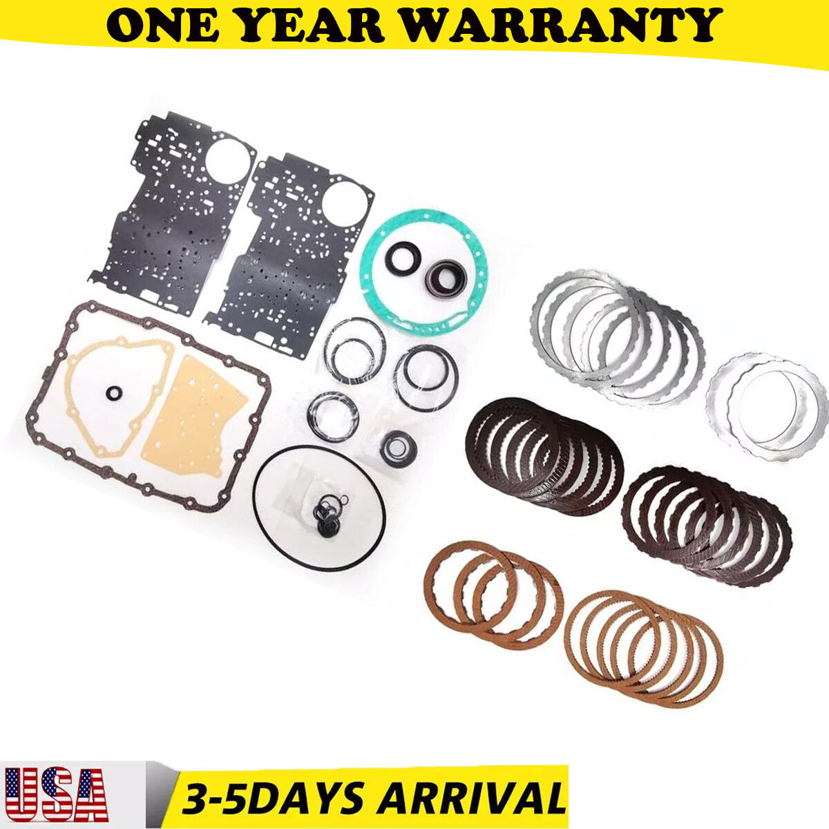 for FORD RWD 5-Speed 5R55S Auto Transmission Rebuild Kit Overhaul Clutch Plate