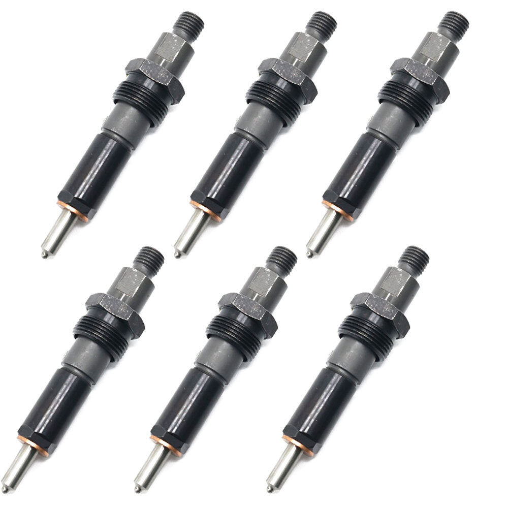6-pack of 50hp fuel injector replacement parts for Dodge 5.9L diesel 0432131837- v
