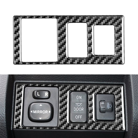 Fit for Toyota Tundra 2014-2021 Carbon Fiber Head Light Control Button Cover