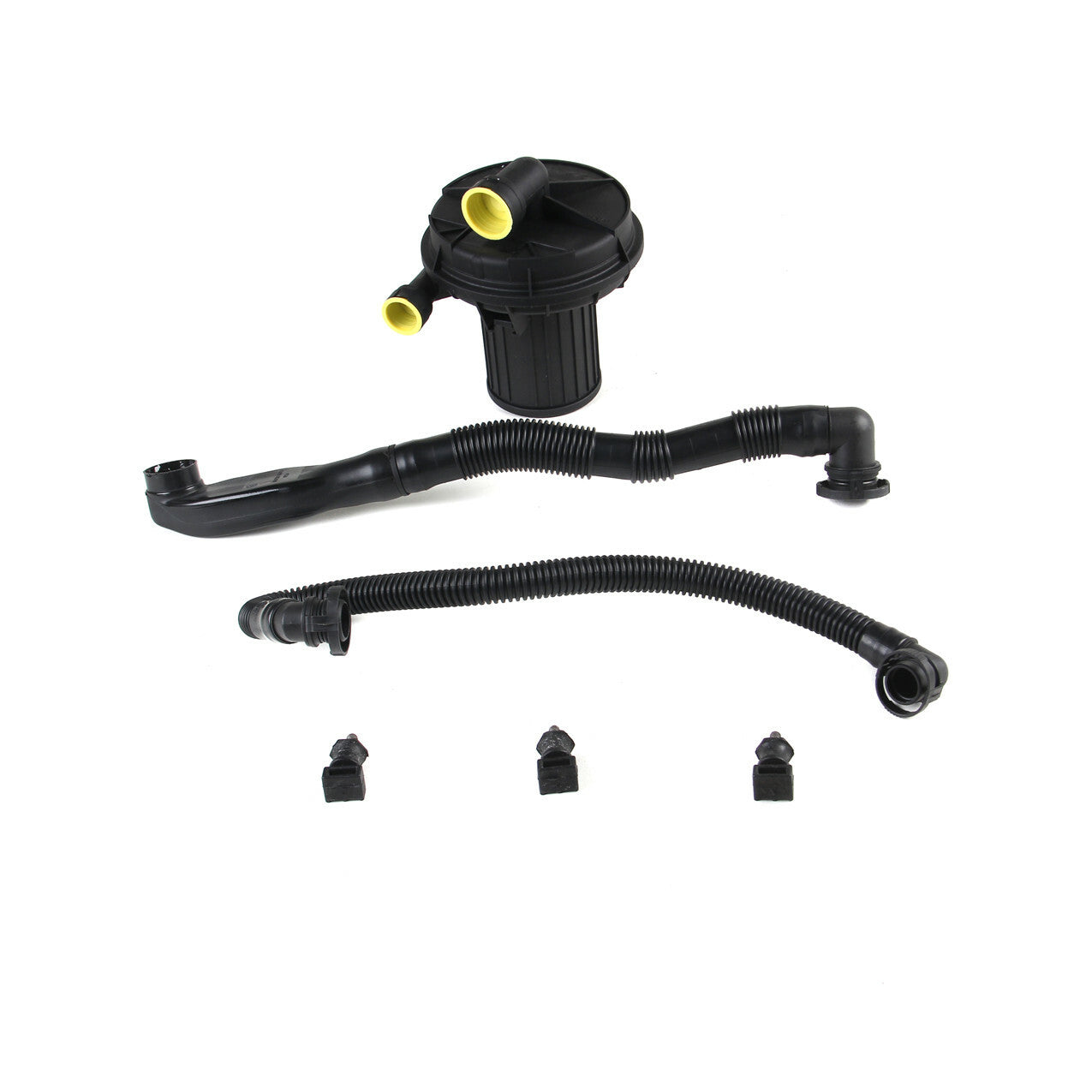 Secondary Air Pump + 3x Mount + Hose Set Fit for VW for Passat for AUDI for A4 06A959253E Q