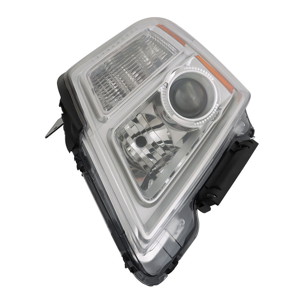Headlights applicable to 2016-2017 for GMC Terrain SLE/SLT right-hand + LH side transparent chrome trim. n