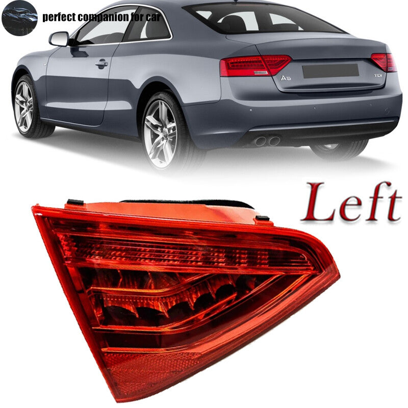 Left inner rear taillight, turn signal, and brake light applicable to for Audi for A5 Coupe 2010 - 2016