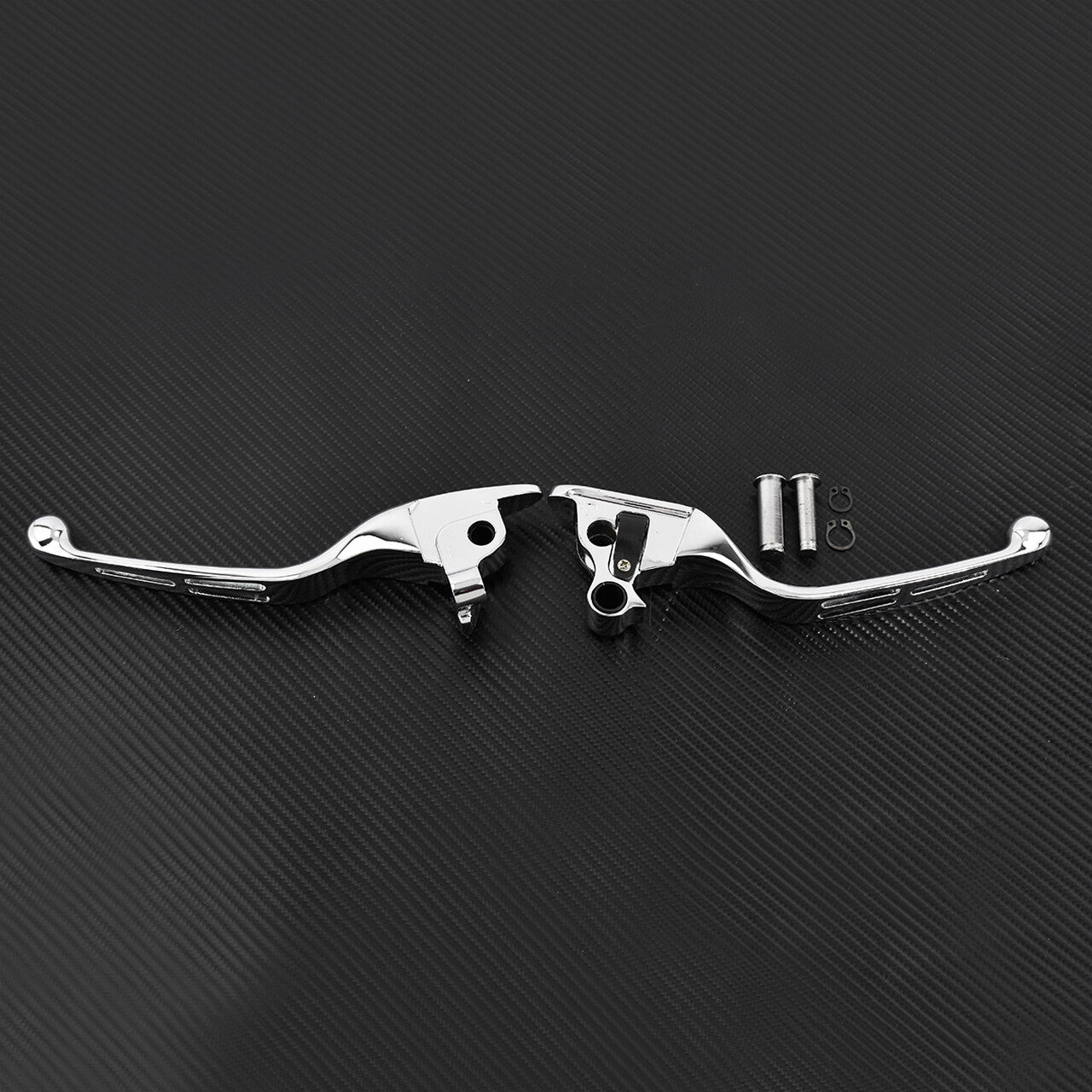 Clutch Brake Levers Fit for Harley Touring Trike model 08-13 FLHR 14-16 Chrome Q