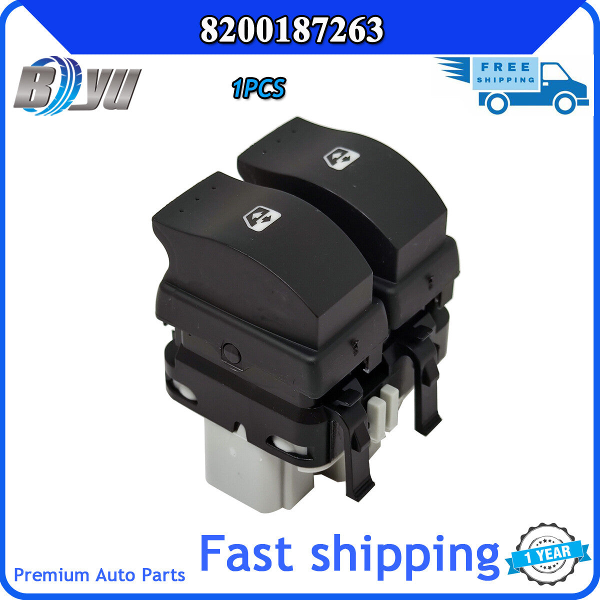 Guide to push-button window regulators for Scenic II 2003-06 AUL7 - v