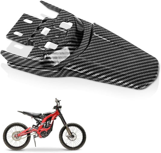 Carbon Fiber Color Rear Back Fender Dirt Bike for Surron Light Bee X S/X160/X260 Q