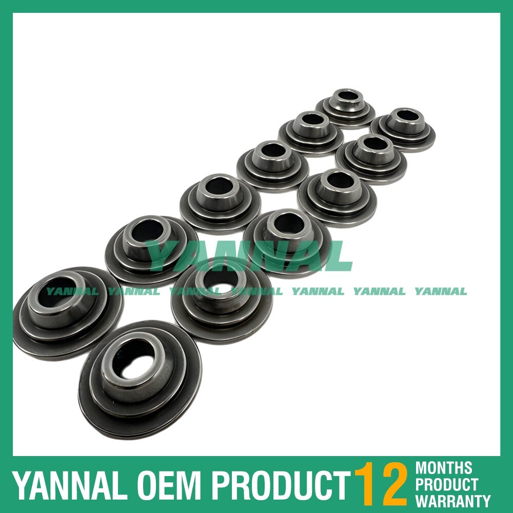 12-piece valve spring retainer kit for 6D34 diesel engine parts -