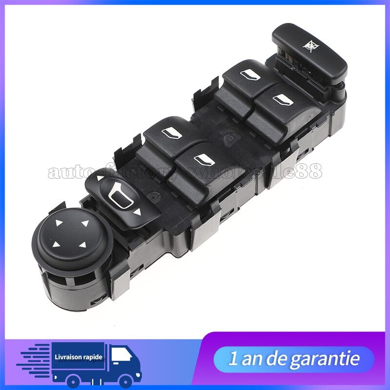 Bouton platine of Leve Vitre Pour for CITROEN C4 - 9651464577 6554HA Neuf n
