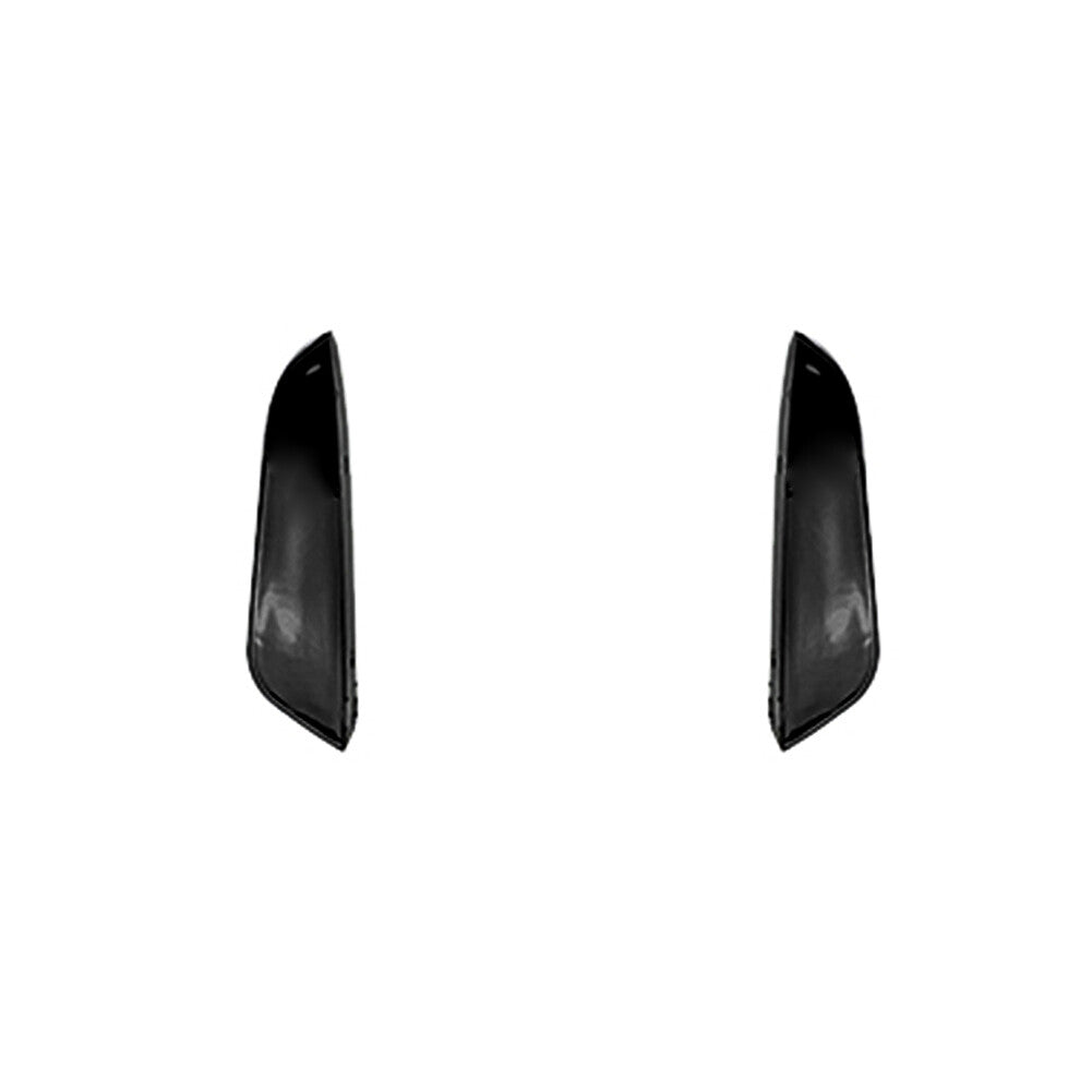 2xCar Front Bumper Lip Splitter Fins Body Spoiler for Mercedes-Benz C-Class W206