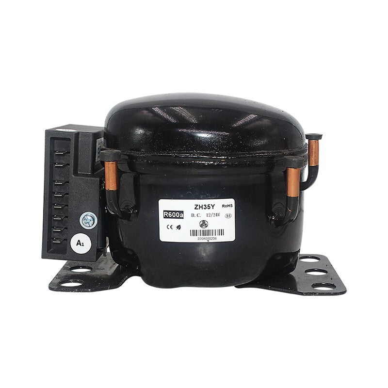 ZH35Y Car Refrigeration Air Compressor Fridge Freezer Marine Solar R600a 12V 24V