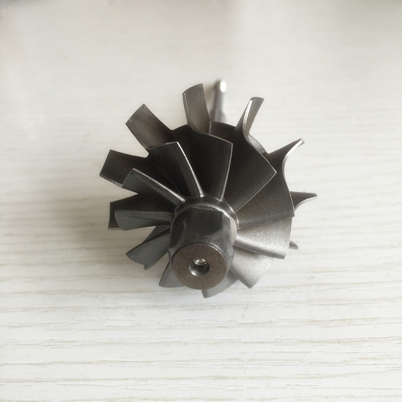 K03 5303-120-5015 53031205015 33.5/45mm 11-blade turbine shaft and wheel