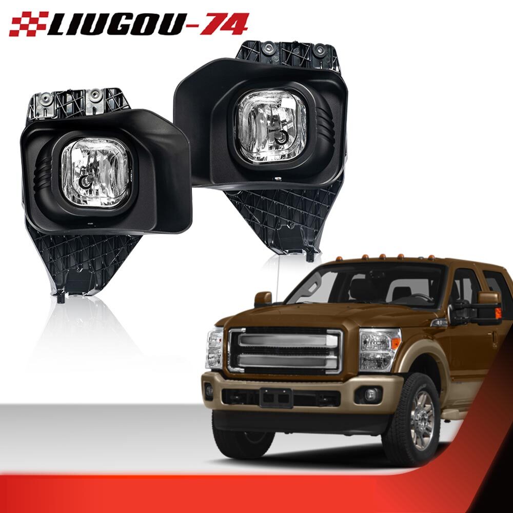 Suitable for 2011 - 15 for F250/350/450/550 Super Value Transparent Fog Light with Switch - v