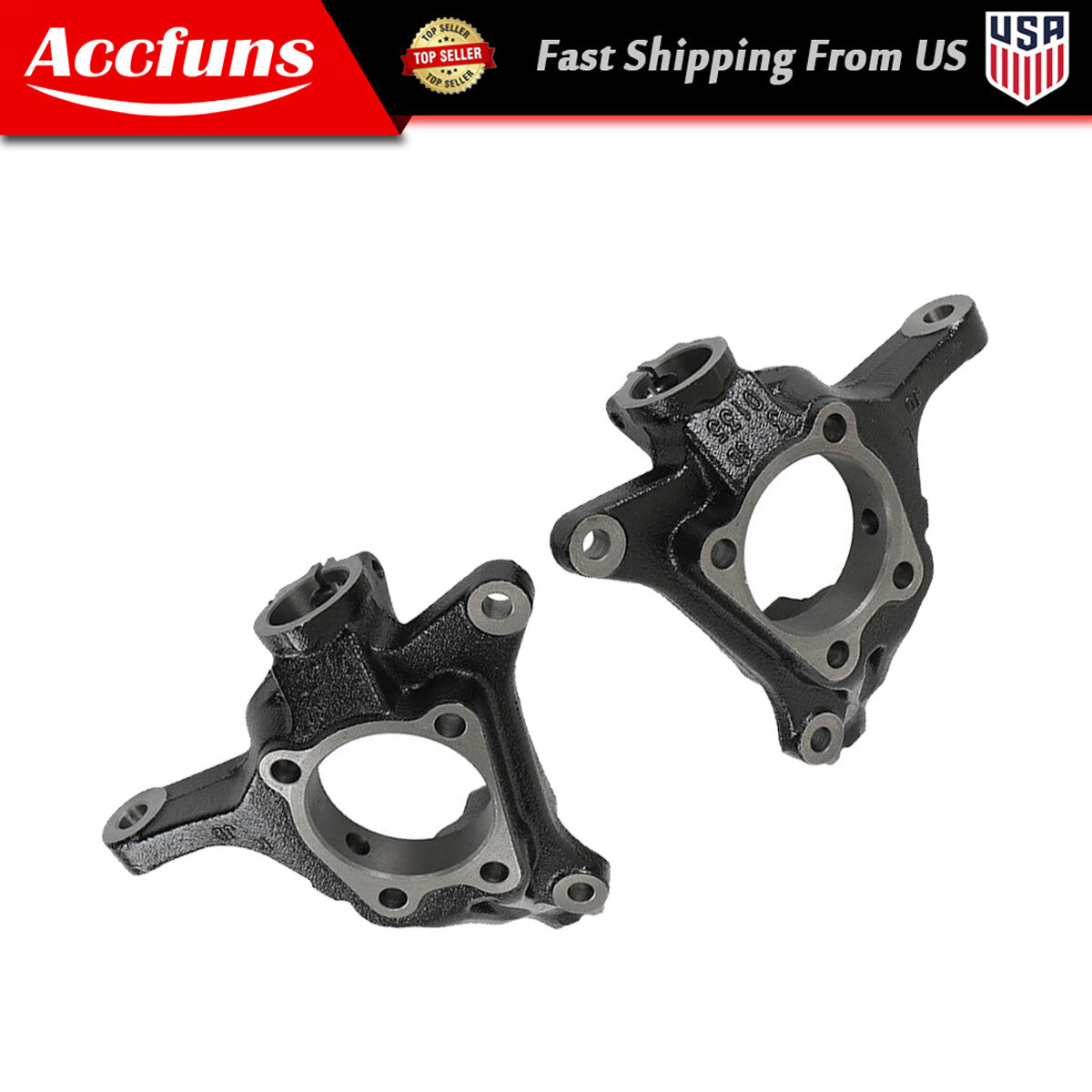 Front steering spindle joint for 2005-2014 for Subaru Legacy Outback 2-piece set n